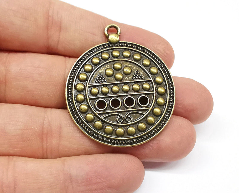 Antique Bronze Charms Antique Bronze Plated Charms (46x39mm)  G19884