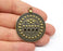 Antique Bronze Charms Antique Bronze Plated Charms (46x39mm)  G19884