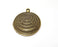 Antique Bronze Charms Antique Bronze Plated Charms (46x40mm)  G19665