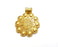 Gold Pendant Gold Plated Pendant  (46x38 mm)  G19690