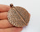 Hammered Copper Pendant Antique Copper Plated Pendant (74x60mm)  G19738
