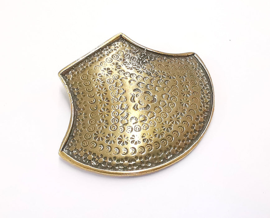 Antique Bronze Pendant Antique Bronze Plated Pendant (65x54mm)  G20165