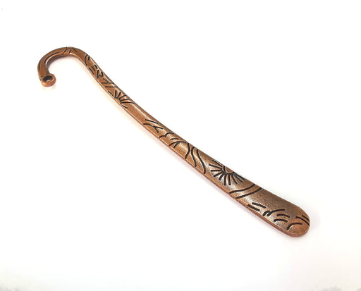 Sun Bookmark Findings Antique Copper Plated Bookmark (114x9mm) G20227