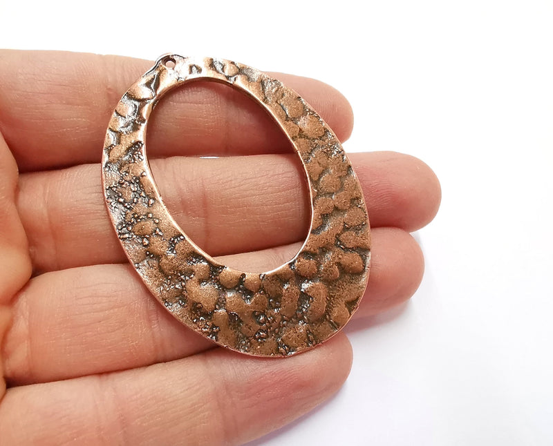 Antique Copper Charms Antique Copper Plated Charms (63x47mm) G21771