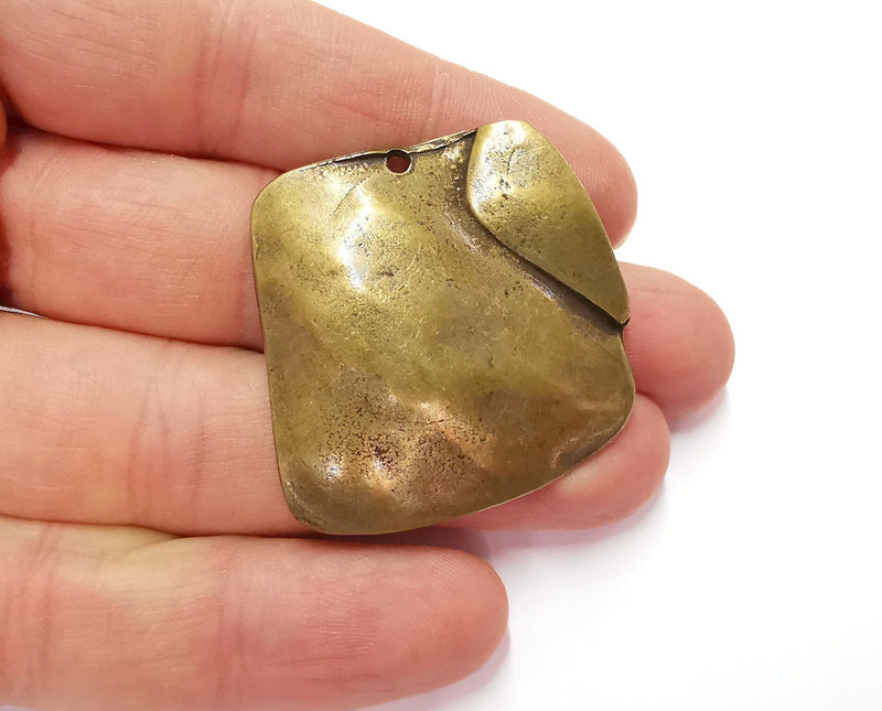 Cambered Charms Antique Bronze Plated Charms (39x39mm) G20599