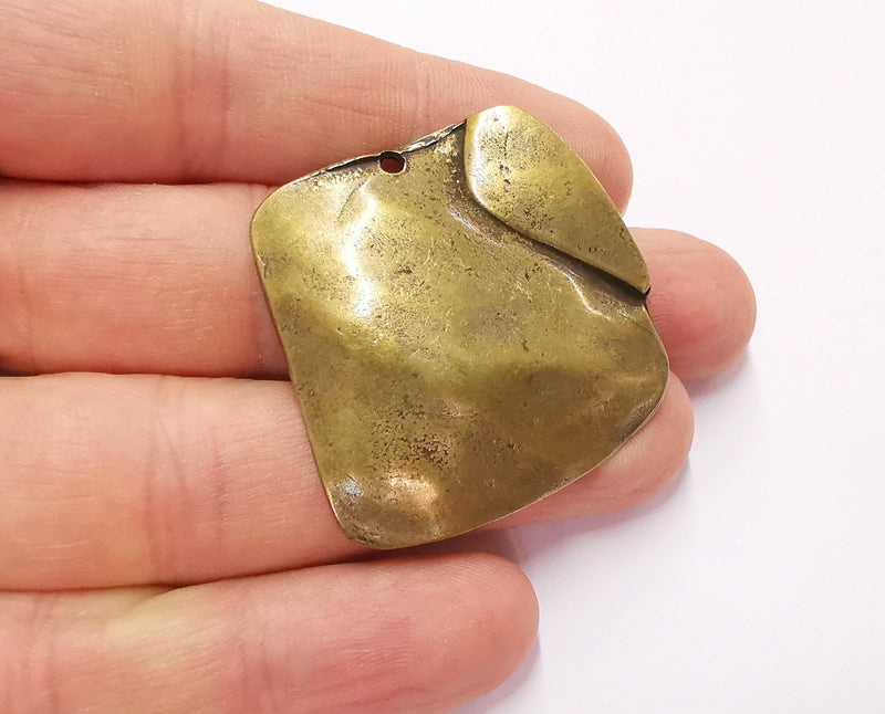 Cambered Charms Antique Bronze Plated Charms (39x39mm) G20599