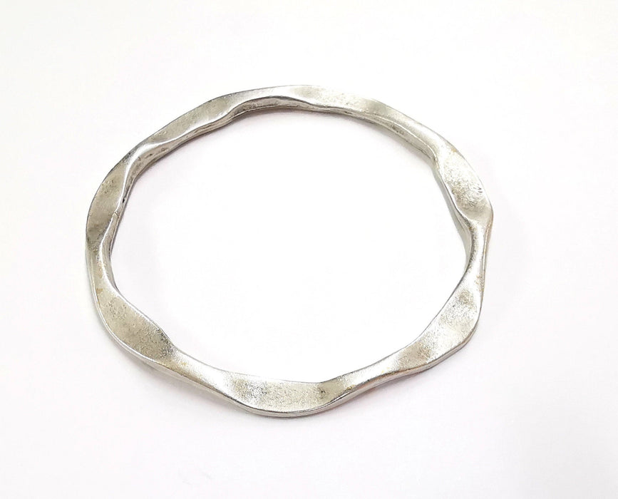 Circle Findings Antique Silver Plated Findings (73mm)  G20322