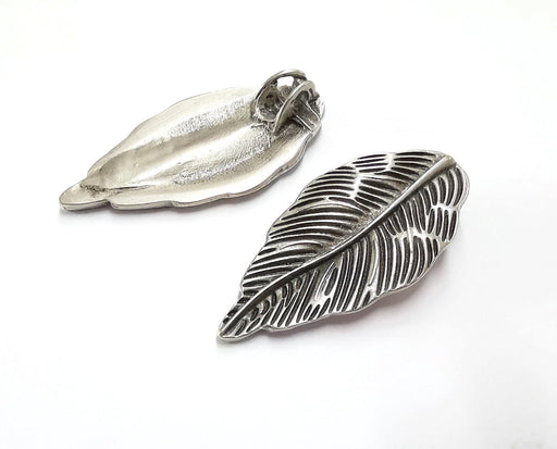Wings Charms Antique Silver Plated Charms (60x29mm)  G20149