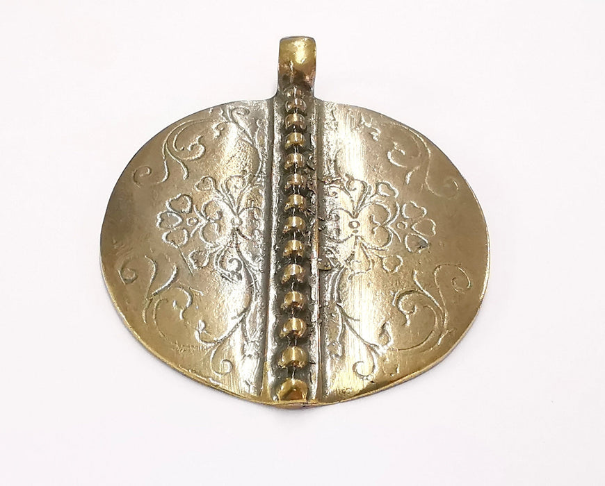 Antique Bronze Pendant Antique Bronze Plated Pendant (78x63mm)  G20160