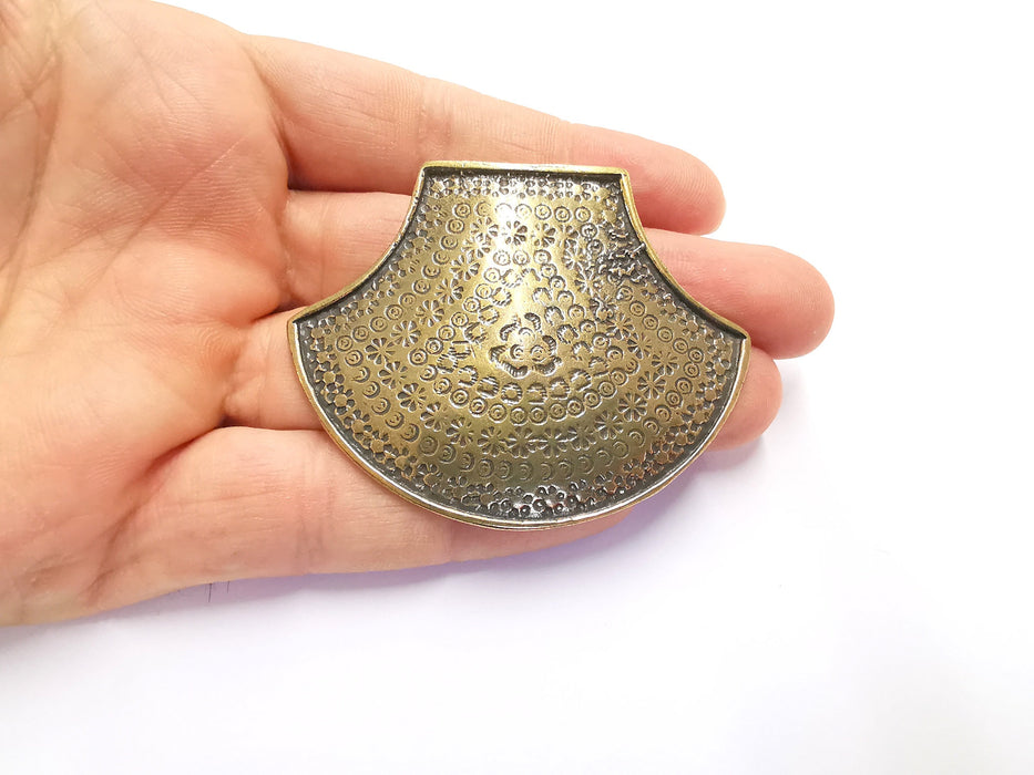 Antique Bronze Pendant Antique Bronze Plated Pendant (65x54mm)  G20165