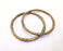 Circle Findings Pendant Antique Bronze Plated Pendant (67mm)  G13456