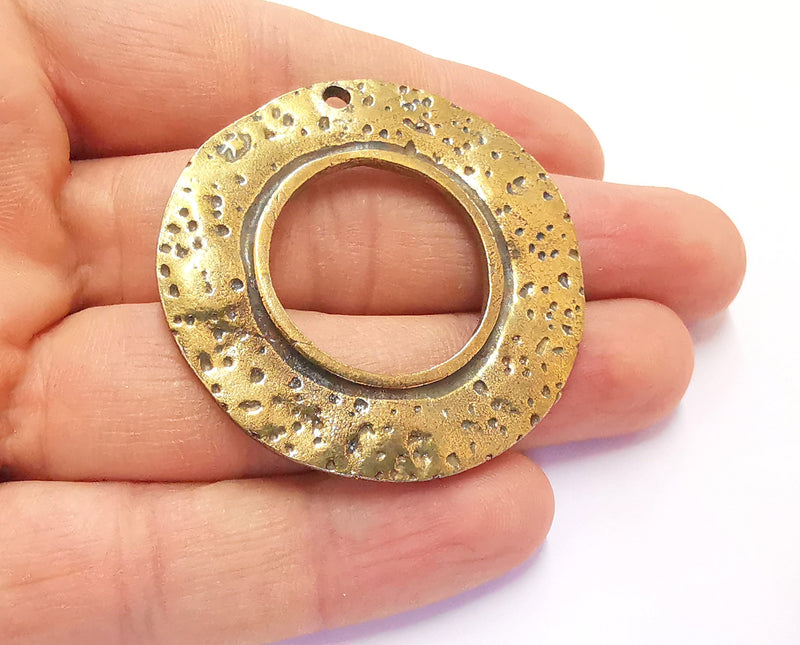 Antique Bronze Pendant Antique Bronze Plated Pendant ( 47mm )  G20410