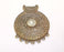 Antique Bronze Pendant Connector Antique Bronze Plated Pendant (70x54mm )  G20414