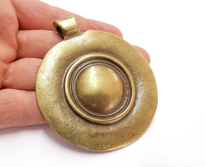 Antique Bronze  Pendant Antique Bronze Plated Pendant (82x70mm)  G20904