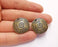 2 Antique Bronze Charms Antique Bronze Plated Charms (25x25mm) G20581