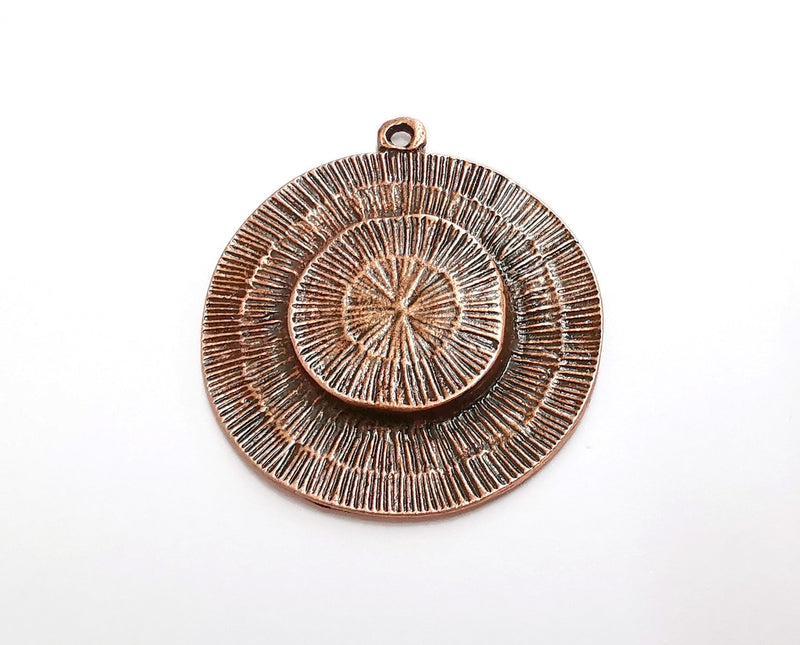 Antique Copper Charms Antique Copper Plated Charms (45x42mm)  G20948
