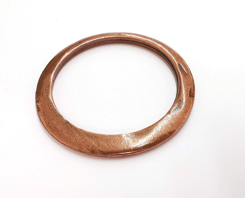 Circle Pendant Antique Copper Plated Pendant (60mm)  G21049