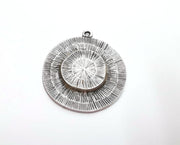 Silver Charms Antique Silver Plated Charms (45x42mm)  G20745