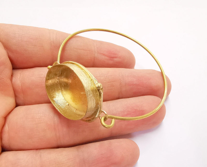 Hammered Bracelet Blanks Cuff Blanks Bracelet Blank Raw Brass (25x18 mm Blanks ) G20791