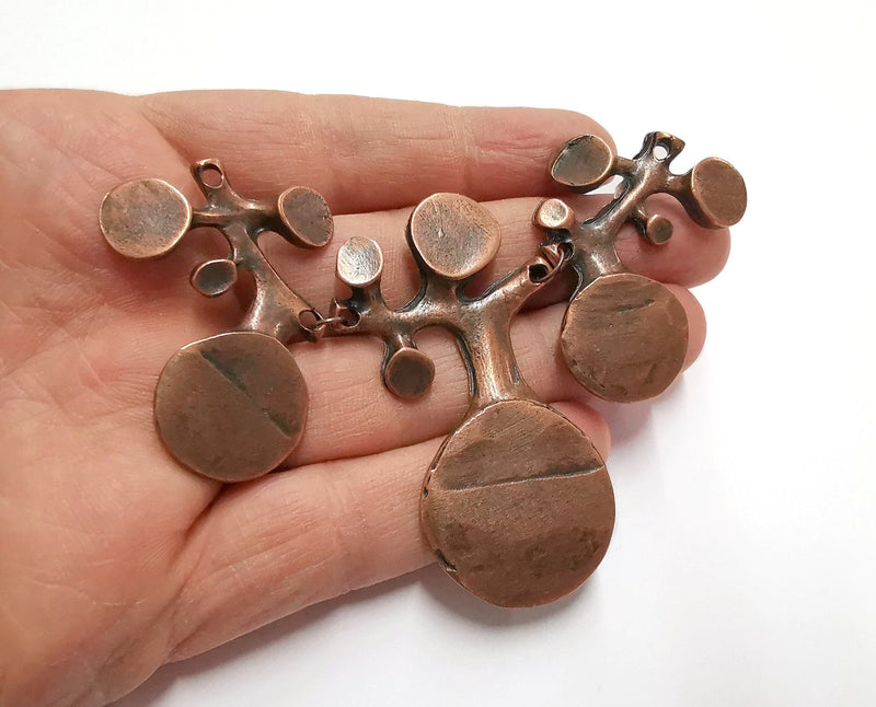 Copper Pendant Connector Antique Copper Plated  Pendant (103x65mm)  G25205