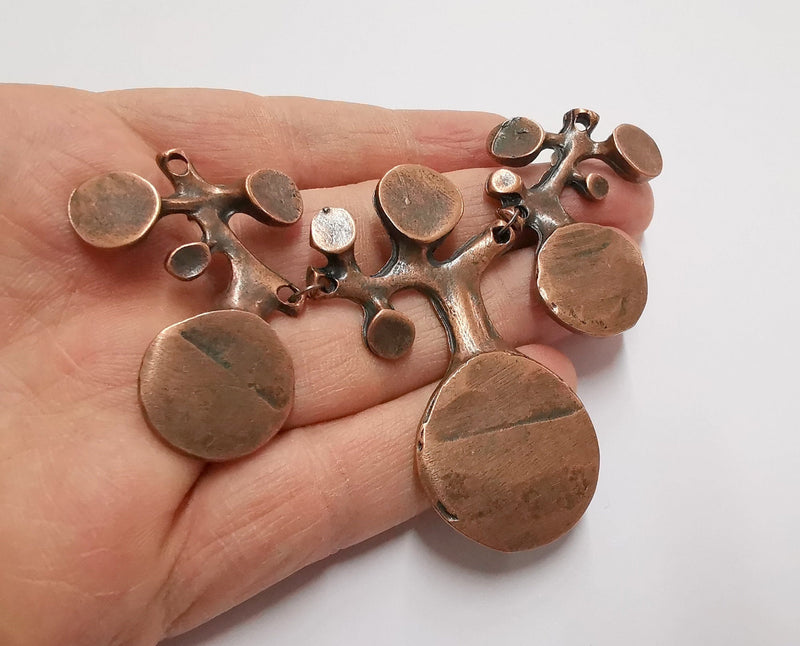 Copper Pendant Connector Antique Copper Plated  Pendant (103x65mm)  G25205