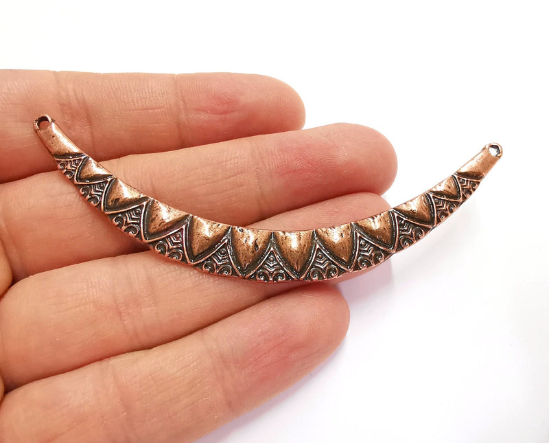 Copper Pendant Connector Antique Copper Plated Pendant (93mm)  G20915
