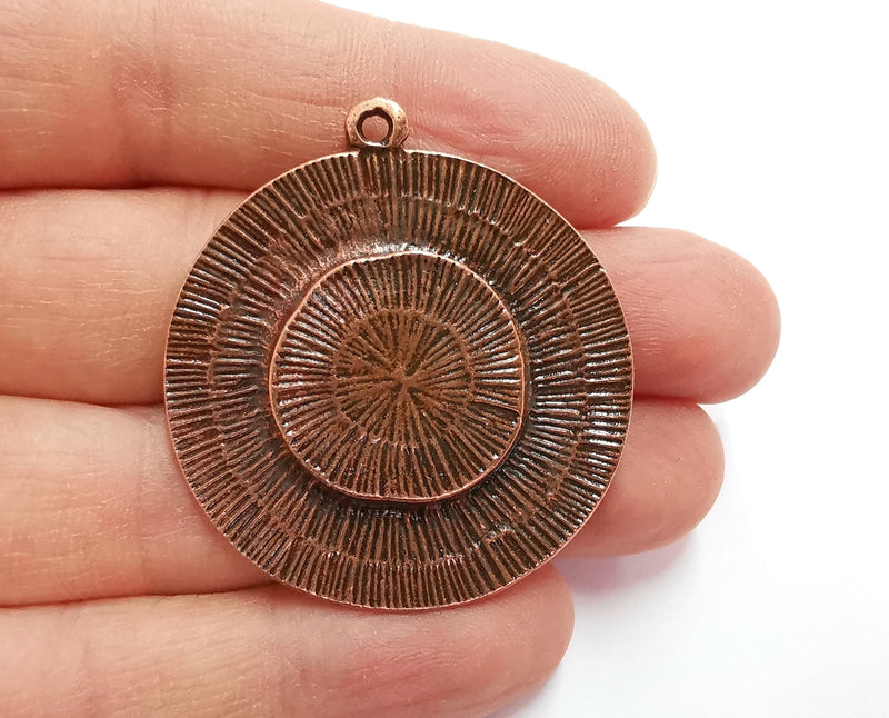 Antique Copper Charms Antique Copper Plated Charms (45x42mm)  G20948