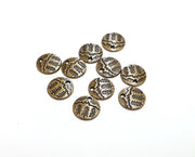 20 Antique Bronze Charms Antique Bronze Plated Charms (10mm)  G21411