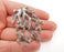 Coral Charms Antique Silver Plated Charms (58x49mm)  G21349