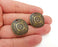 2 Antique Bronze Charms Antique Bronze Plated Charms (25mm)  G21592
