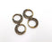 5 Antique Bronze Double Side (Both Side Same) Charms Antique Bronze Plated Charms (16mm)  G23909