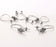 4 Sterling Silver Earring Hook 4 Pcs (2 pairs) 925 Antique Silver Earring Wire Findings Oxidized Silver Earring Hook (20mm) G30235