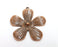 Flower Charms Antique Copper Plated Charms (70x65mm)  G21628