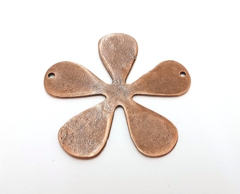 Flower Charms Connector Antique Copper Plated Charms (61mm)  G21636