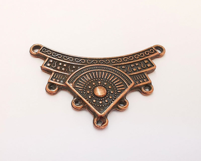 Copper Pendant Connector Antique Copper Plated Pendant (50mm) G22390