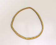 Hammered Drop Findings Antique Bronze Plated Findings (87x69mm)  G23148