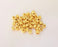 10 Rondelle Beads Gold Plated Beads (5mm)  G23801