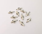 10 Cactus charms Antique silver plated charms (16x10mm) G24130