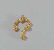 Gold Plated Brass  Connector  Pendant  G33