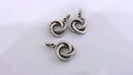 2 Silver Charm Antique Silver Plated Brass  Charms  G11914