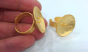 Ring Finding, Gold Plated Brass   G9878