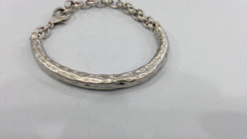 10 Pcs Antique Silver Plated   Bracelet Components Findings For Your Craft , G10703