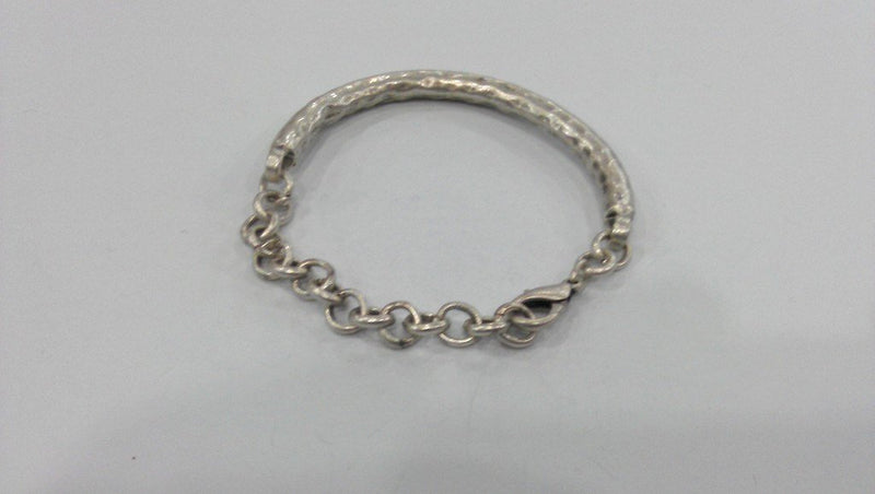 10 Pcs Antique Silver Plated   Bracelet Components Findings For Your Craft , G10703