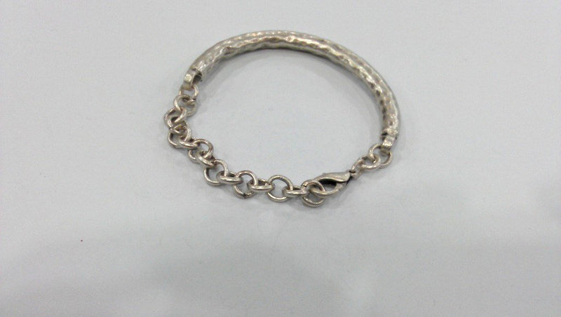 10 Pcs Antique Silver Plated   Bracelet Components Findings For Your Craft , G10703