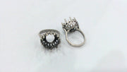 3 Pcs Silver Plated Brass Ring Blank (12mm Blank) G117