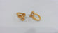 5 Pcs Adjustable Ring Blank  (6 mm blank)  Gold Plated Brass  G11494