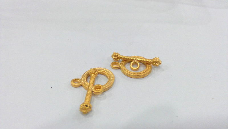 2 sets Gold Plated  Toggle Clasp,Findings    G11587