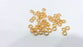50 Shiny Gold Brass Strong jumpring 24k Gold Brass Findings 50 Pcs (6 mm)  G13767