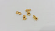5 Pcs.(13 x 5 mm)  Metal Lobster Clasps , Gold Plated Metal  G171