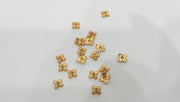 300 Gold Bead Caps Gold Plated Bead Caps  G12794